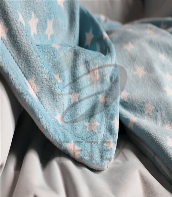 little start short pile polyester blanket