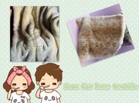 Why do we tend to choose faux fur home textile?