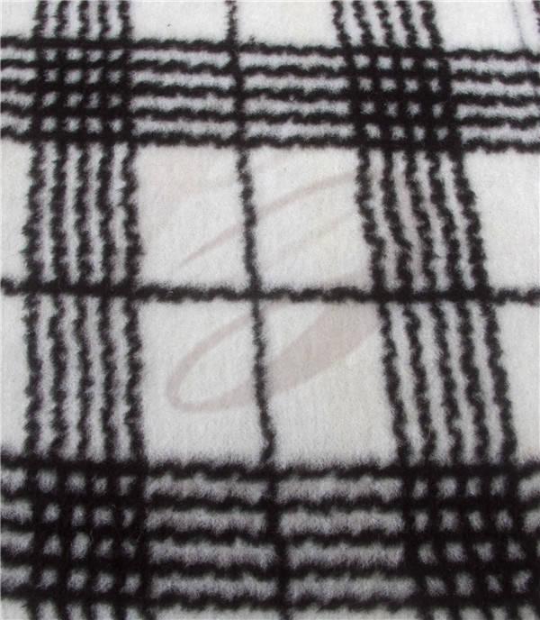 Latticed Jacquard Woolen