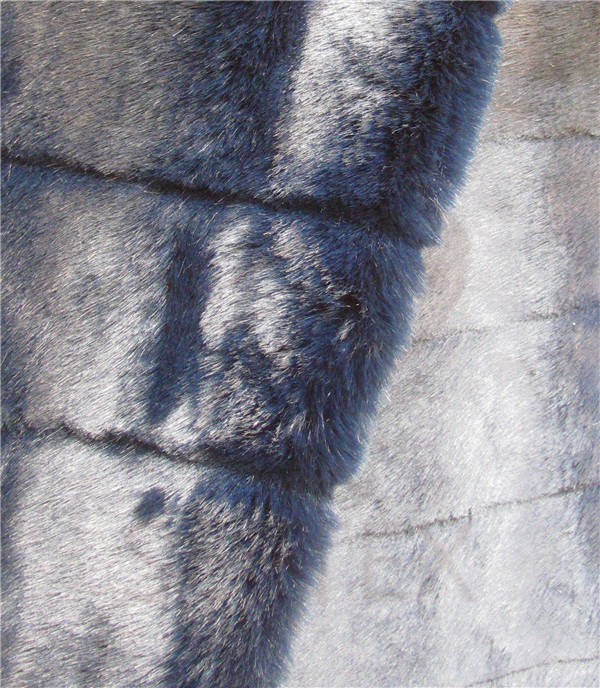 Steel Blue Cut Mink