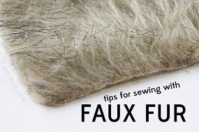 6 tips for sewing with faux fur