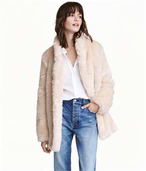 faux fur coat